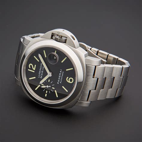 panerai luminor marina automatic fake|pre owned panerai luminor marina.